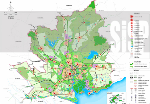 SISP chuẩn bị công bố Đồ án điều chỉnh quy hoạch xây dựng vùng TP Hồ Chí Minh