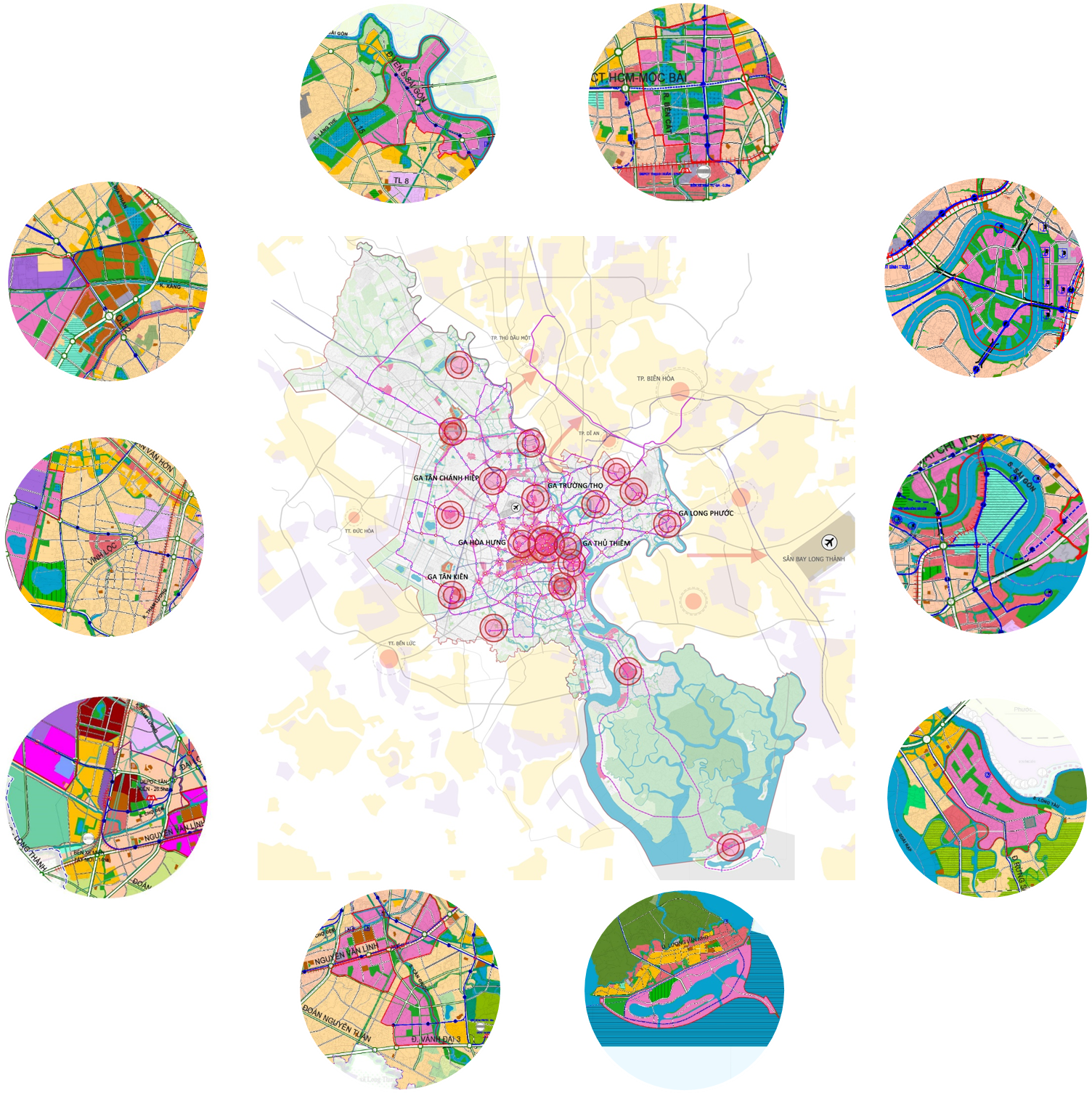 Công tác điều chỉnh quy hoạch chung TP.HCM đến năm 2040, tầm nhìn đến năm 2060